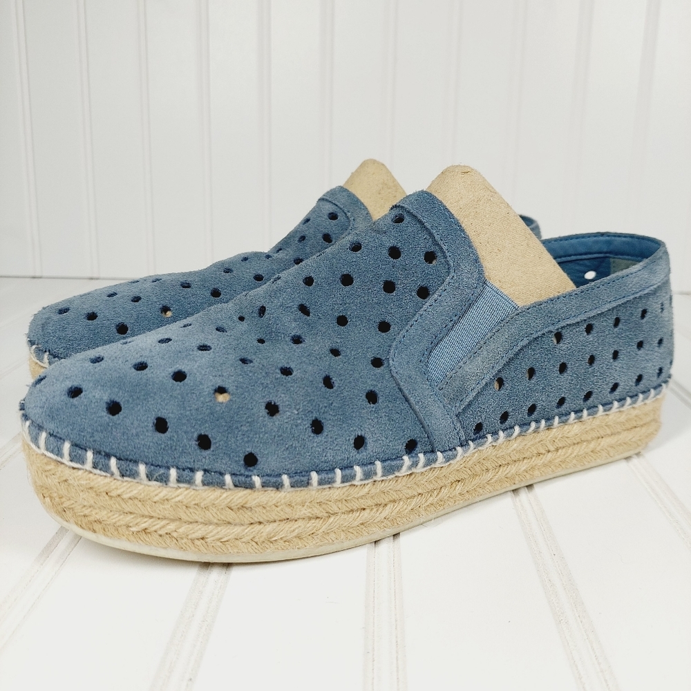 Steve Madden Widmer Suede Espadrille Sneaker F52
